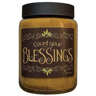 Blessings Jar Candle, 26oz - The Fox Decor